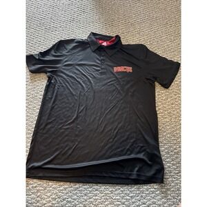 MLB Arizona Diamondbacks NWOT Black Polo Shirt Men's Size X-Large 100% polyester